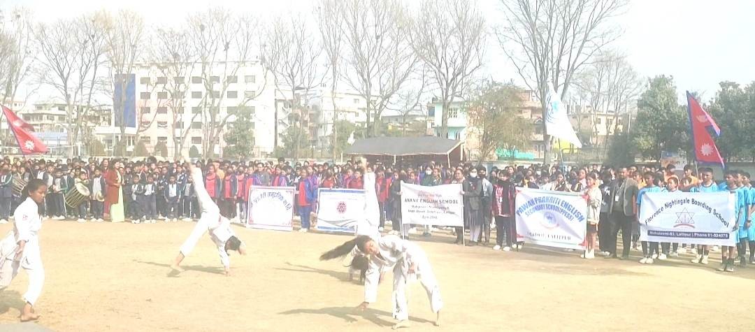 महालक्ष्मी नगर स्तरीय तेस्रो राष्ट्रपति रनिङ् शिल्ड प्रतियोगिता आजदेखि शूरु