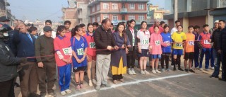 महालक्ष्मी नगरस्तरीय दौडमा महालक्ष्मी एकेडेमीका युनिश सुनुवार प्रथम