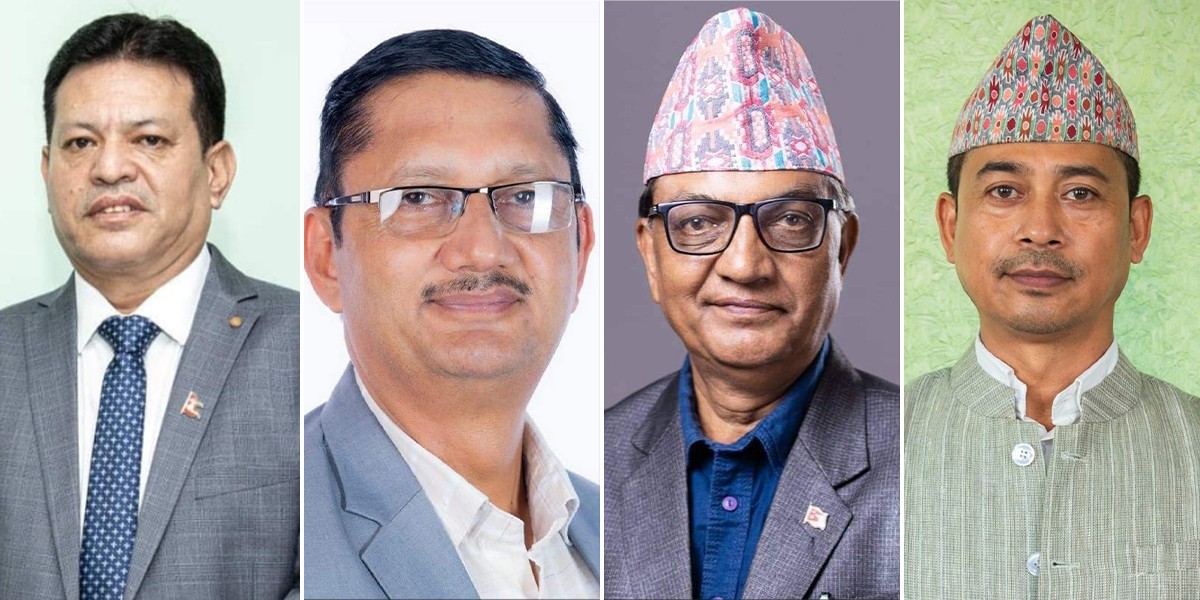 बागमती सरकारबाट राजीनामा दिँदै एमालेका ४ मन्त्री