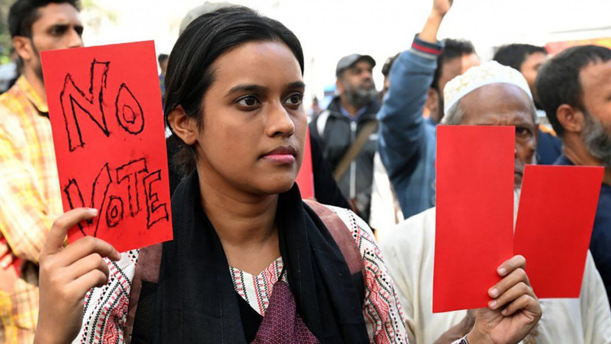 विपक्षीको बहिष्कार र हड्तालकाबीच बंगलादेशमा आज संसदीय निर्वाचन हुँदै